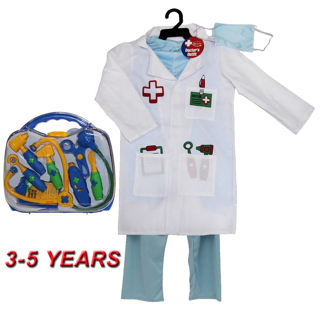 bow care doctor bag and dress up set